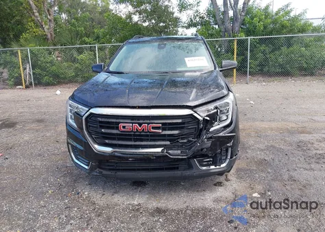 2024 GMC Terrain Fwd Sle from USA, damaged, VIN 3GKALMEGXRL303705
